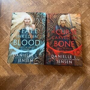 A Fate Inked in Blood and A Curse Carved in Bone Books